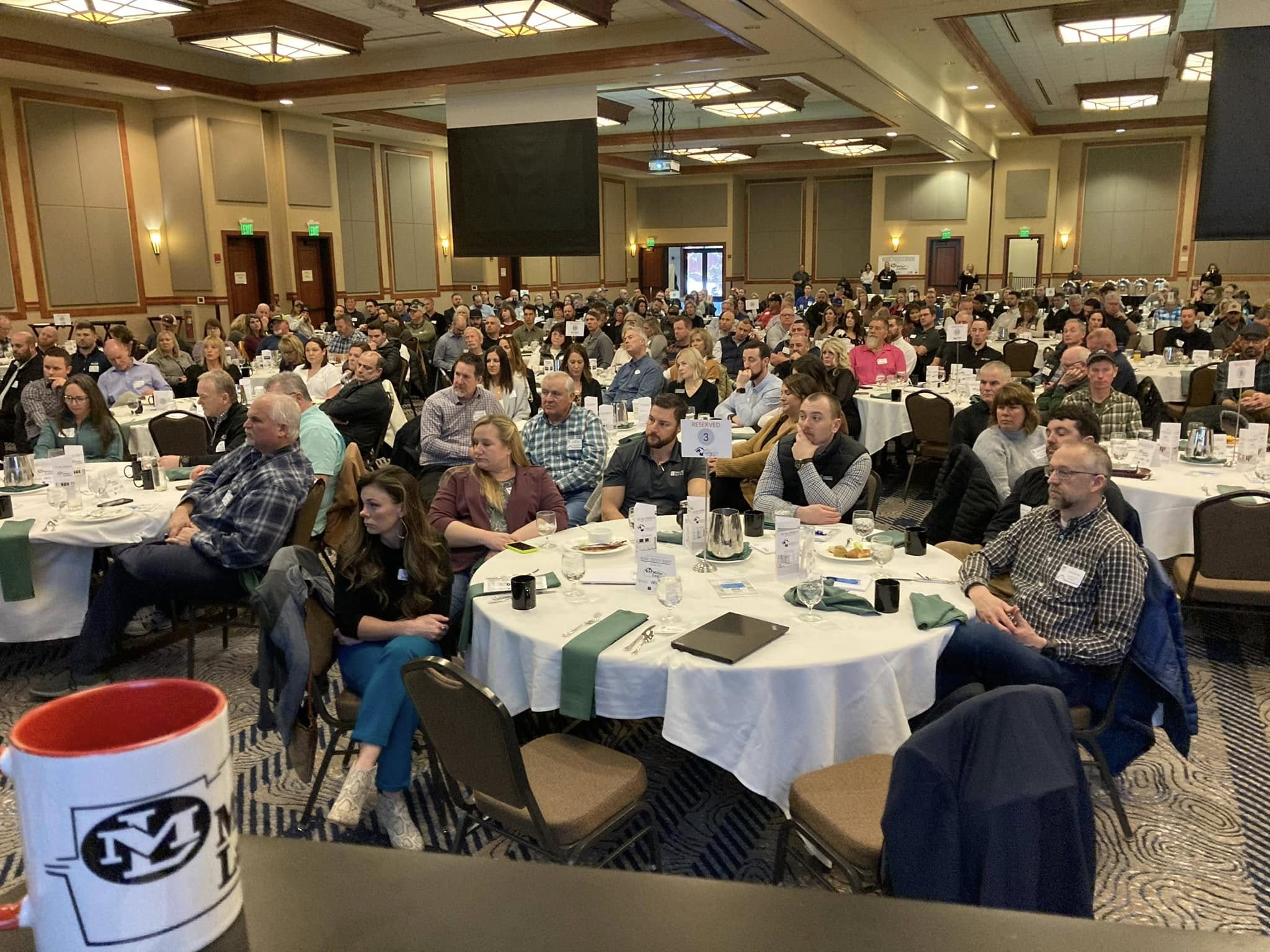 Members perspective breakfast group photo