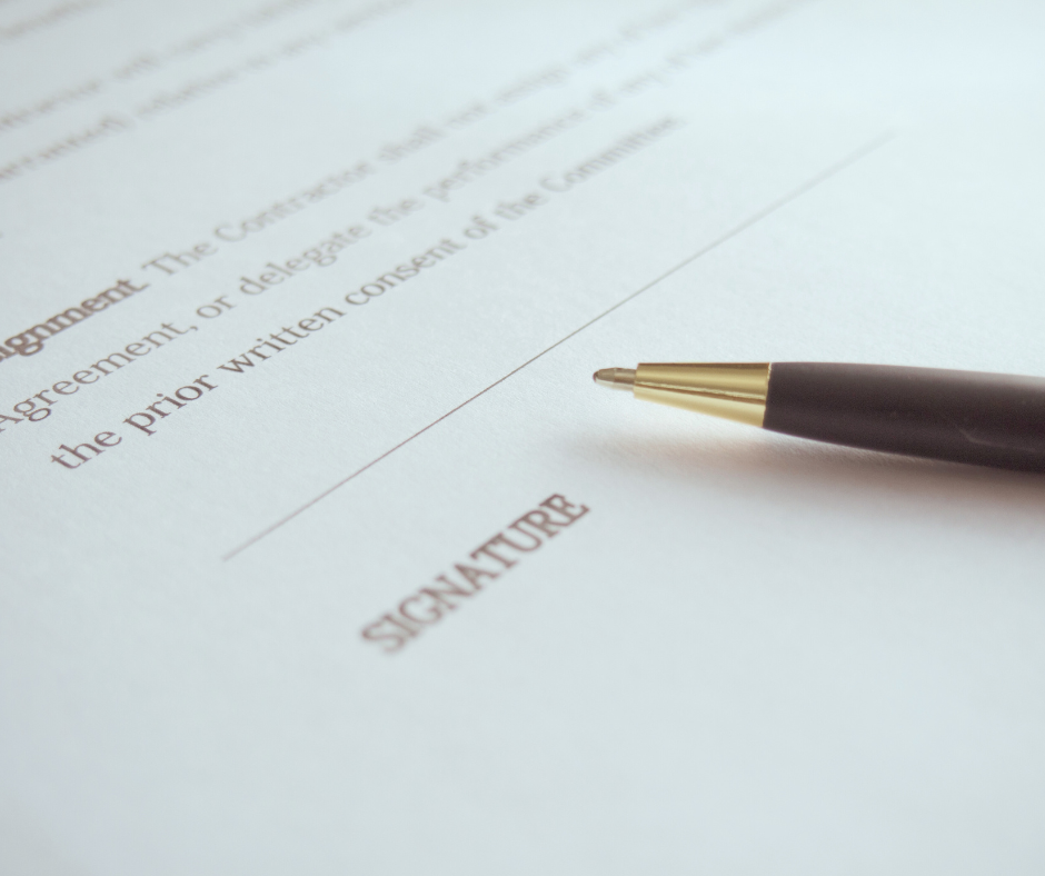 contract paper
