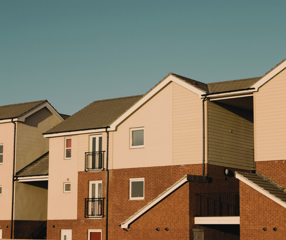 exterior of apartment building photo