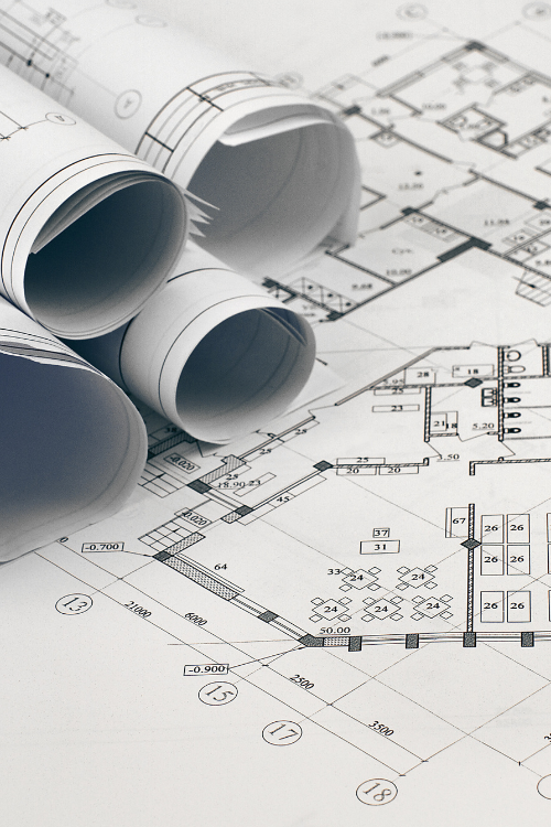 Blue prints photo